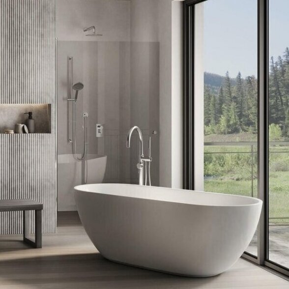 Akmens masės vonia HANSGROHE Axor Urquiola 182 x 79,5 cm, 11440000 1