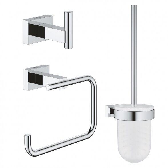 Aksesuarų rinkinys GROHE Essentials Cube City restroom 3 in 1, 40757001