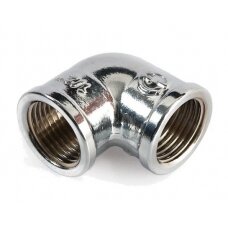 Chromuota srieginė alkūnė GENERAL FITTINGS 3/4"