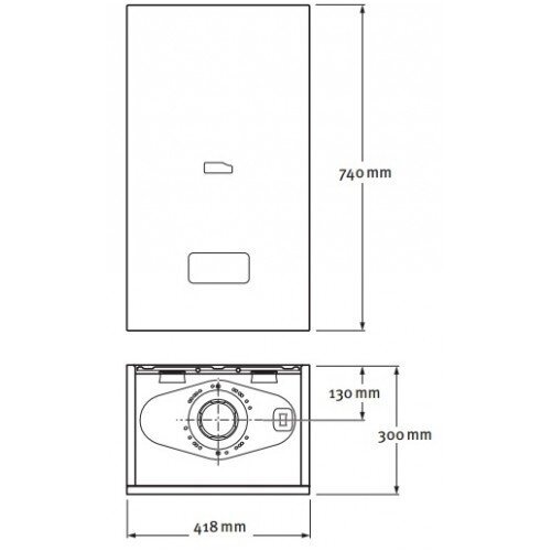 Dujinis kondensacinis katilas PROTHERM Gepard Condens  6,3-26,5 kW su galimybe pajungti tūrinį vandens šildytuvą, 25MKO 2