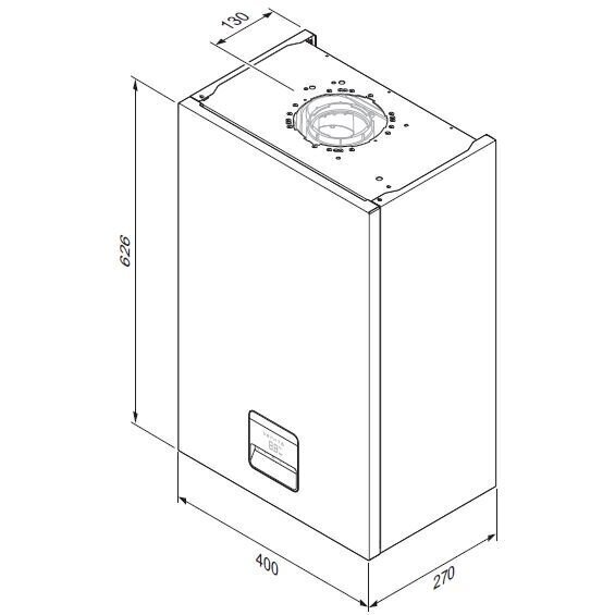 Dujinis kondensacinis katilas PROTHERM Puma Condens 6,6-20,0 kW su momentiniu vandens ruošimu, 18/24 MKV 4