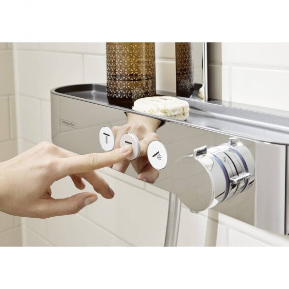 Dušo sistema su termostatu HANSGROHE Pulsify S, 24240670 10