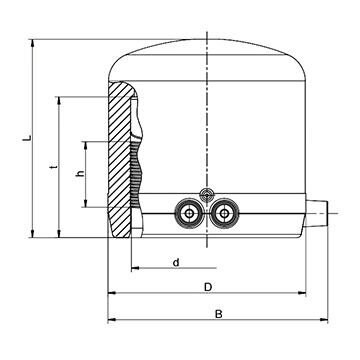 Elektra virinama aklė FRIATEC 110, PN16 3