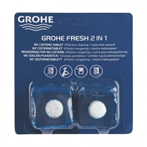 Fresh tabletės GROHE WC rėmui, 38882000