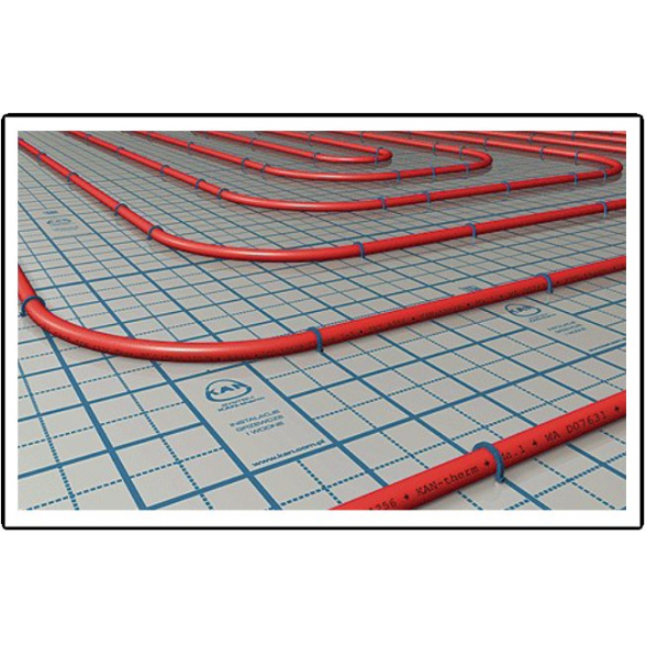 Grindinio šildymo vamzdis (raudonas) KAN-therm 18 x 2,0 mm (600 m) 1