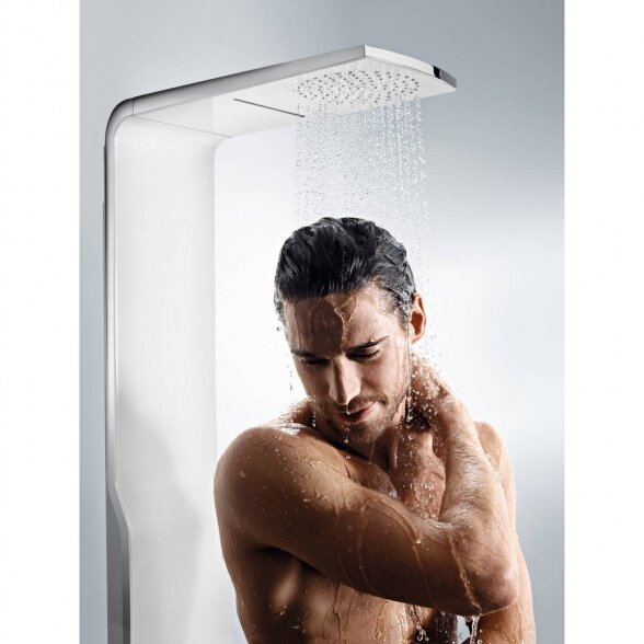 Hidromasažinė sienelė HANSGROHE Raindance Lift White/Chrome, 27008400 3