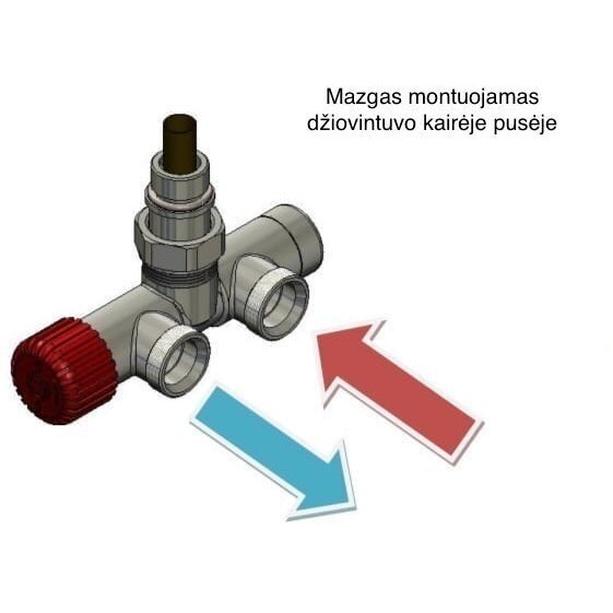 Kampinio termostato VARIO TERM Unico komplektas su jungtimis ir pilna apdaila, baltas 6