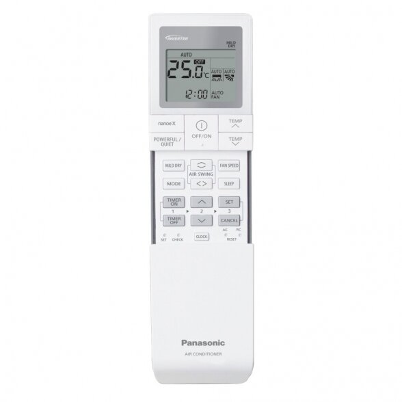 Oro kondicionierius PANASONIC 2,4 kW šaldymui, 3,60 kW šildymui, KIT-TZ20ZKE 4