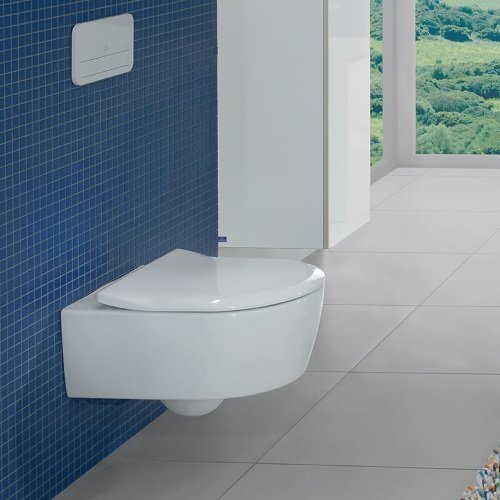 Pakabinamas unitazas VILLEROY & BOCH Avento DirectFlush su softclosing dangčiu, 5656RS01 2