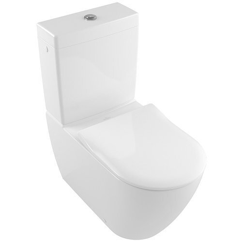 Pastatomas unitazas VILLEROY & BOCH Subway 2.0 Direct Flush su Soft Close dangčiu