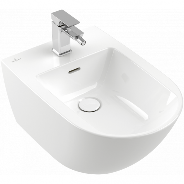 Pakabinama bidė VILLEROY & BOCH Subway 3.0, su ceramic plus danga, 447000R1