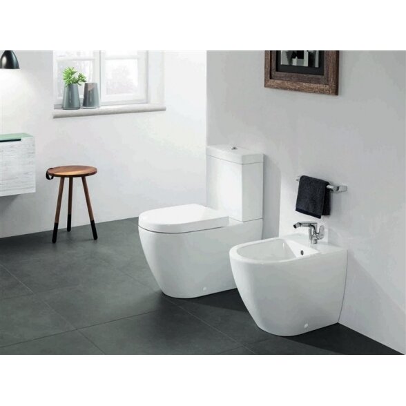 Pakabinama bidė VILLEROY & BOCH Subway 2.0, su Ceramic plus danga, 540000R1 4