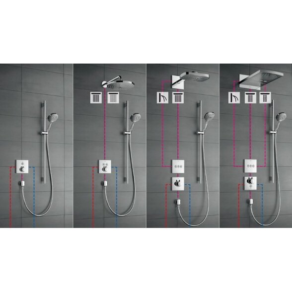 Potinkinė dėžutė HANSGROHE iBox, 01800180 4