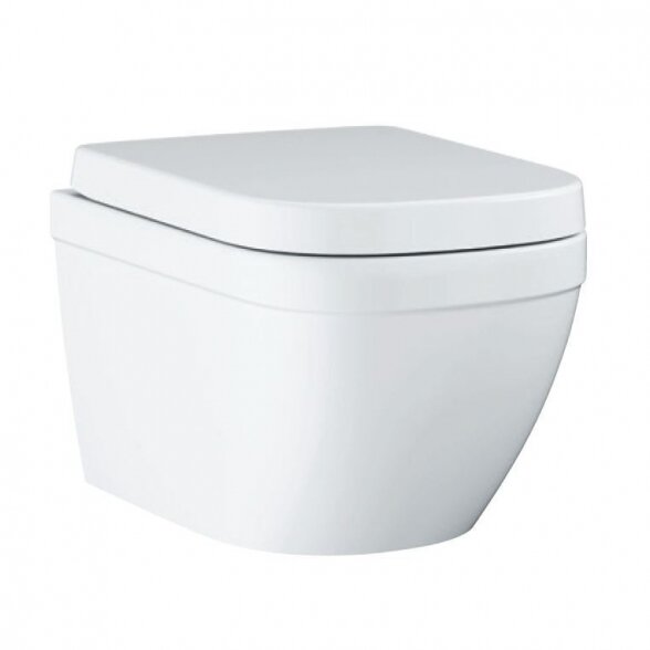 Potinkinio rėmo ir pakabinamo WC komplektas GROHE Euro Ceramic Solido 5 in 1, 39536000 1