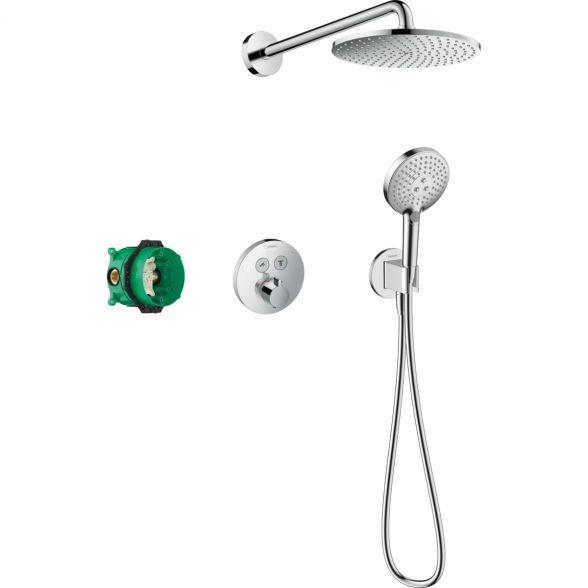 Potinkinis termostatinis dušo 7 in 1 komplektas HANSGROHE Raindance S, 27951000