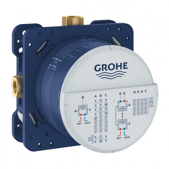 Potinkinis termostatinis dušo komplektas GROHE Grohtherm SmartControl Rainshower SmartActive 310, 34863DC0 4