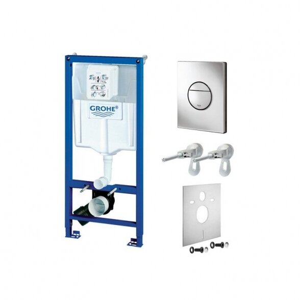 Potinkinis unitazo rėmas GROHE Rapid SL 4 in 1