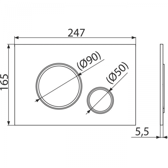 Potinkinis WC rėmo komplektas ALCADRAIN (4 in 1) + pakabinamas unitazas su dangčiu IDEAL STANDARD Tesi su AquaBlade 4