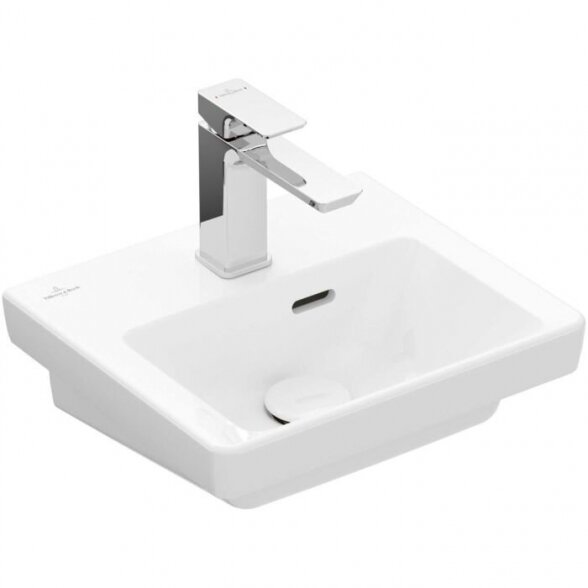 Praustuvas VILLEROY & BOCH Subway 3.0 su persipylimu, 370 x 305 mm