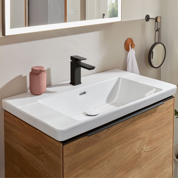 Praustuvas VILLEROY & BOCH Subway 3.0 su persipylimu, 800 x 470 mm 1