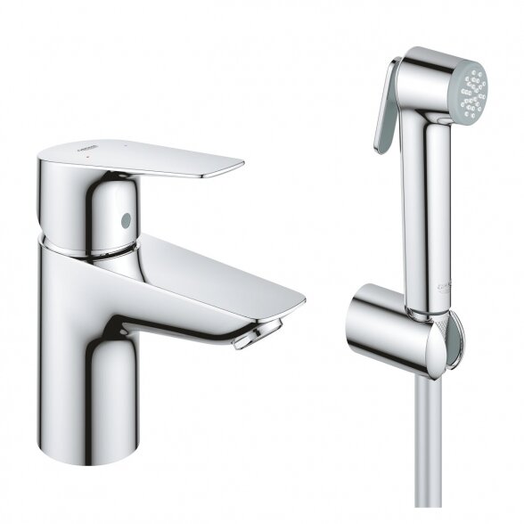 Praustuvo maišytuvas su bidete dušeliu GROHE QuickFix Start Edge, 23773001