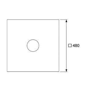 Sandarinimo tarpinė trapams TECEdrainpoint "Seal System" 3