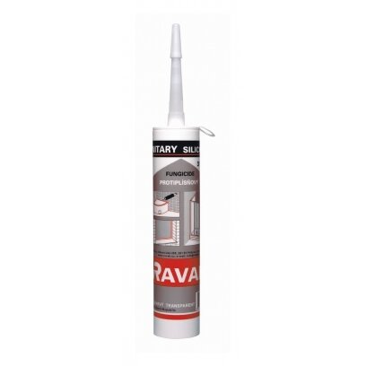 Silikoninis glaistas RAVAK professional, bespalvis 310 ml