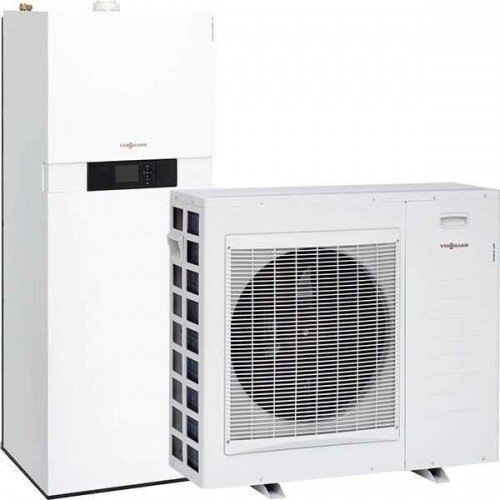 Šilumos siurblys oras-vanduo VIESSMANN Vitocal 111-S AWBT-M-E-AC 111.B08, 8,13 kW 230/400 V su integruota 210 l karšto vandens talpa, su 9 kW el. tenu, su vėsinimo funkcija, R32 Z019115