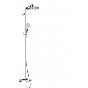 Termostatinė lietaus dušo sistema su snapu HANSGROHE Crometta S 240 1jet, 27320000