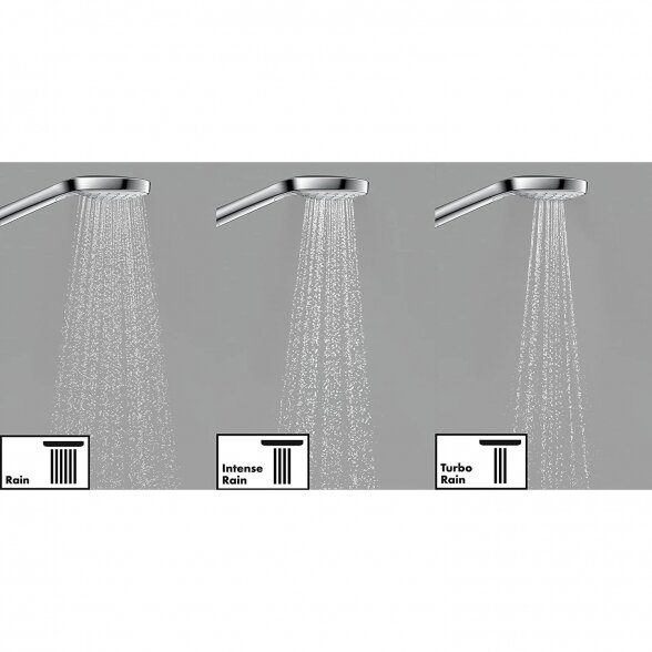 Termostatinis dušo maišytuvas su 95,9 cm dušo stovu HANSGROHE Croma Select S, 27014400 2