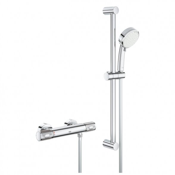 Termostatinis maišytuvas dušui su dušo stovu 62 cm GROHE Grohtherm 1000 Performance, 34834000