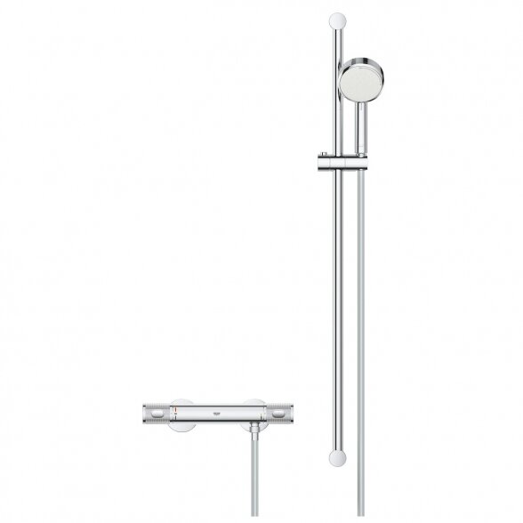 Termostatinis maišytuvas dušui su dušo stovu 92 cm GROHE Grohtherm 1000 Performance, 34835000 1