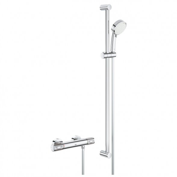 Termostatinis maišytuvas dušui su dušo stovu 92 cm GROHE Grohtherm 1000 Performance, 34835000