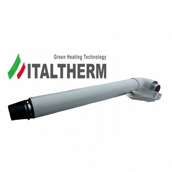 Kamino komplektas ITALTHERM DN 60/100 dujiniams katilams