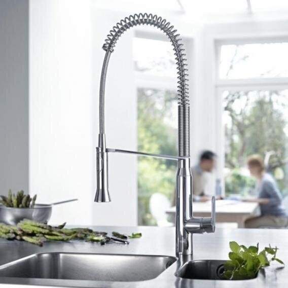 Virtuvinis (plautuvės) maišytuvas GROHE K7, 32950000 1