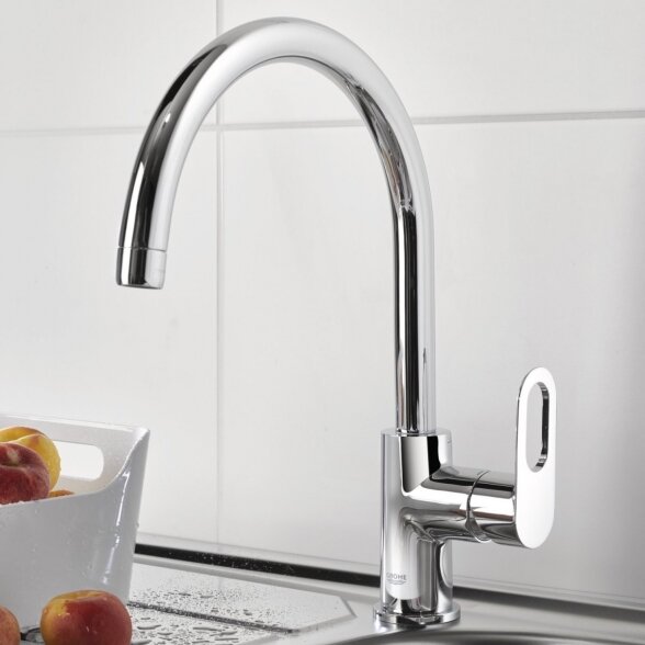 Virtuvinis (plautuvės) maišytuvas GROHE BauLoop, 31368000 1